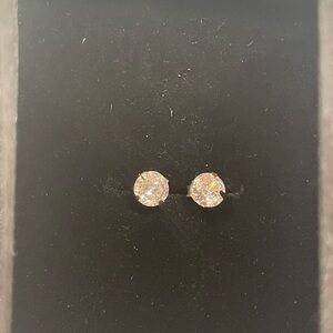 Elegant Silver Stud Earrings